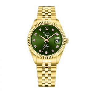 Alexandre Christie AC 5013 Gold Green LDBGPGN